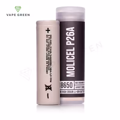Molicel P26A 18650 2600mAh (25A) Vape Battery - 1