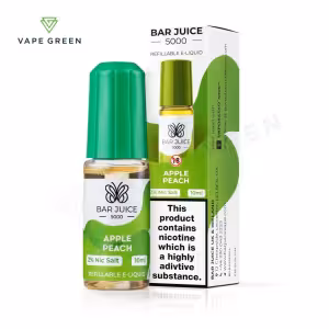 Apple Peach Nic Salt E-Liquid by Bar Juice 5000