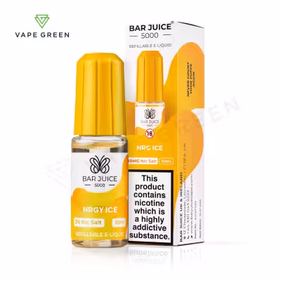 NRG Ice Nic Salt E-Liquid by Bar Juice 5000
