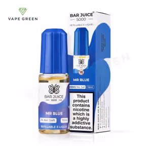 Mr Blue Nic Salt E-Liquid by Bar Juice 5000