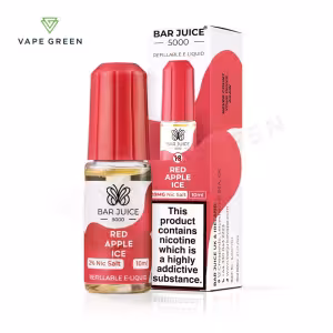 Red Apple Ice Nic Salt E-Liquid by Bar Juice 5000