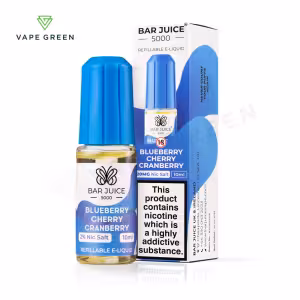 Blueberry Cherry Cranberry Nic Salt E-Liquid by Bar Juice 5000