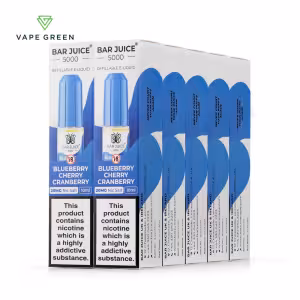 Blueberry Cherry Cranberry Nic Salt E-Liquid by Bar Juice 5000 - 10 Pack