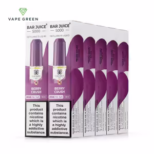 Berry Crush Vimto Nic Salt E-Liquid by Bar Juice 5000 - 10 Pack