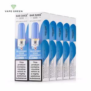 Blueberry Sour Raspberry Nic Salt E-Liquid by Bar Juice 5000 - 10 Pack