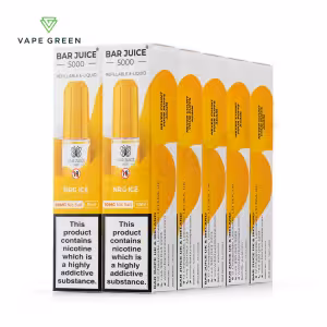 NRG Ice Nic Salt E-Liquid by Bar Juice 5000 - 10 Pack