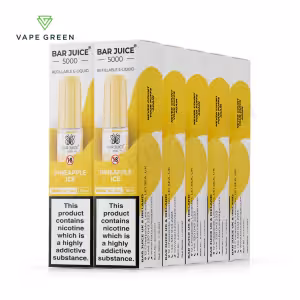 Pineapple Ice Nic Salt E-Liquid by Bar Juice 5000 - 10 Pack