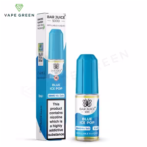 Blue Ice Pop Nic Salt E-Liquid by Bar Juice 5000