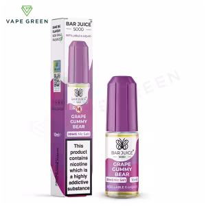 Grape Gummy Bear Nic Salt E-Liquid by Bar Juice 5000