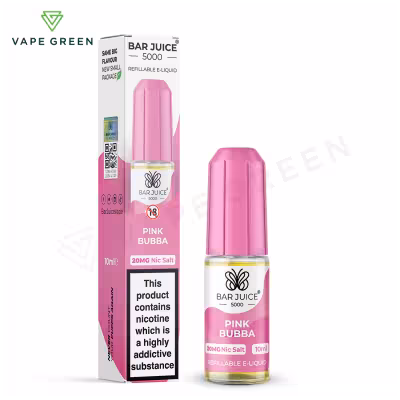 Pink Bubba Nic Salt E-Liquid by Bar Juice 5000