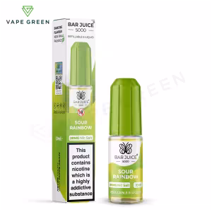 Sour Rainbow Nic Salt E-Liquid by Bar Juice 5000