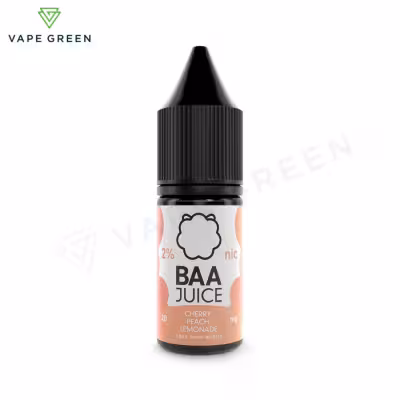 Cherry Peach Lemonade Nic Salt E-Liquid by Baa Juice