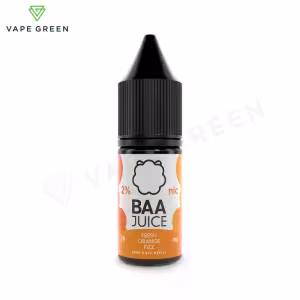 Fresh Orange Fizz Nic Salt E-Liquid by Baa Juice