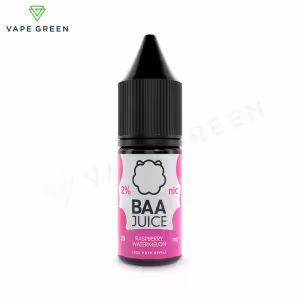 Raspberry Watermelon Nic Salt E-Liquid by Baa Juice