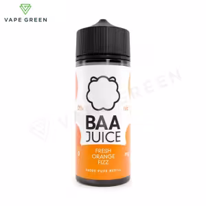 Fresh Orange Fizz Shortfill E-Liquid by Baa Juice 100ml