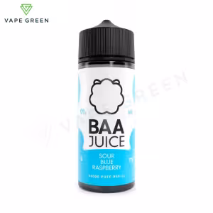 Sour Blue Raspberry Shortfill E-Liquid by Baa Juice 100ml