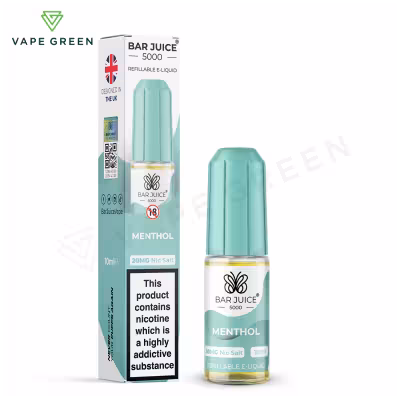 Menthol Nic Salt E-Liquid by Bar Juice 5000