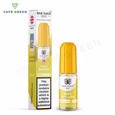 Pear Banana Nic Salt E-Liquid by Bar Juice 5000
