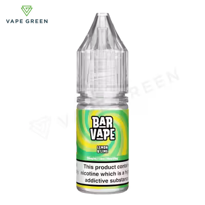 Lemon & Lime Nic Salt E-Liquid by Bar Vape