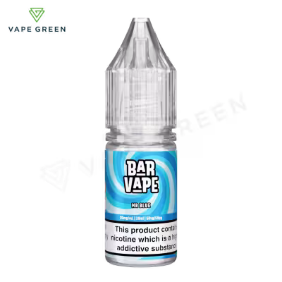Mr Blue Nic Salt E-Liquid by Bar Vape