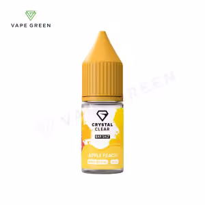 Apple Peach Nic Salt E-Liquid by Crystal Clear