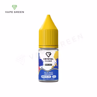 Blue Razz Lemonade Nic Salt E-Liquid by Crystal Clear