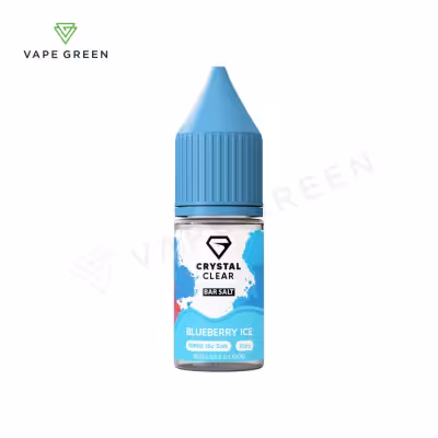 Blueberry Ice Nic Salt E-Liquid by Crystal Clear