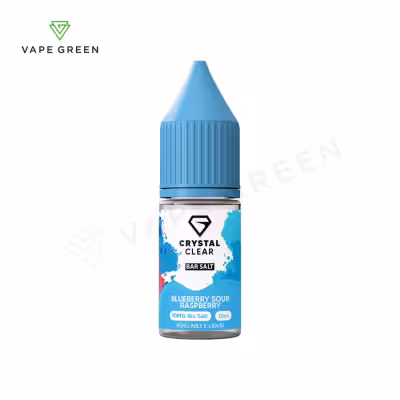 Blueberry Sour Raspberry Nic Salt E-Liquid by Crystal Clear