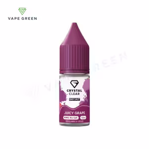 Juicy Grape Nic Salt E-Liquid by Crystal Clear