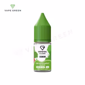 Kiwi Passionfruit Guava Nic Salt E-Liquid by Crystal Clear