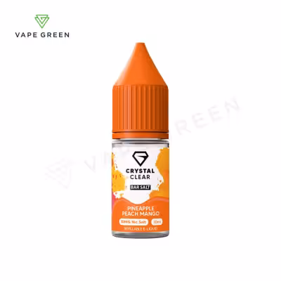 Pineapple Peach Mango Nic Salt E-Liquid by Crystal Clear