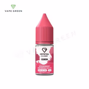 Strawberry Watermelon Ice Nic Salt E-Liquid by Crystal Clear