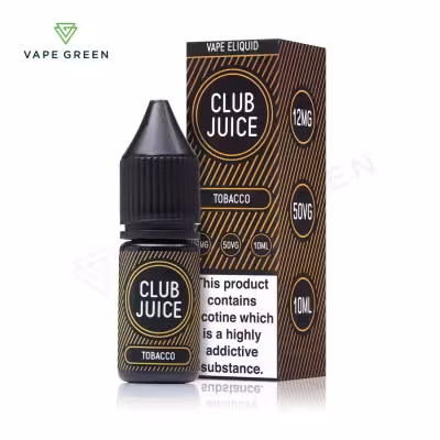 Tobacco E-Liquid by Club Juice 50/50