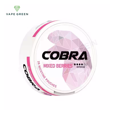 Mixed Berries Nicotine Pouches by Cobra