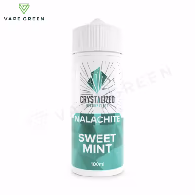 Malachite - Sweet Mint Shortfill E-Liquid by Crystalized 100ml