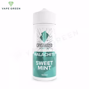 Malachite - Sweet Mint Shortfill E-Liquid by Crystalized 100ml