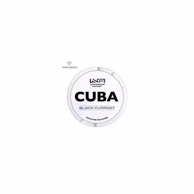 Black Currant Nicotine Pouches by Cuba