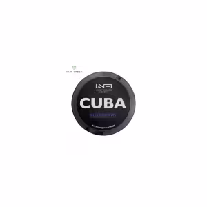 Blueberry Black Nicotine Pouches by Cuba