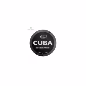 Double Fresh Black Nicotine Pouches by Cuba