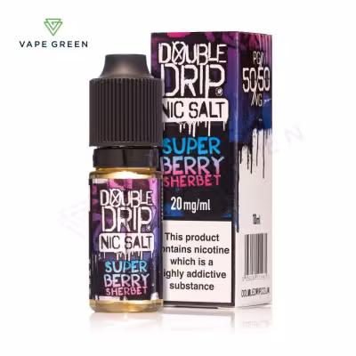 Super Berry Sherbet eLiquid by Double Drip Nic Salt
