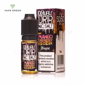 Mango Raspberry Ice Cream eLiquid by Double Drip Nic Salt