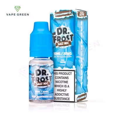 Blue Raspberry Ice Nic Salt E-Liquid by Dr Frost Polar Ice