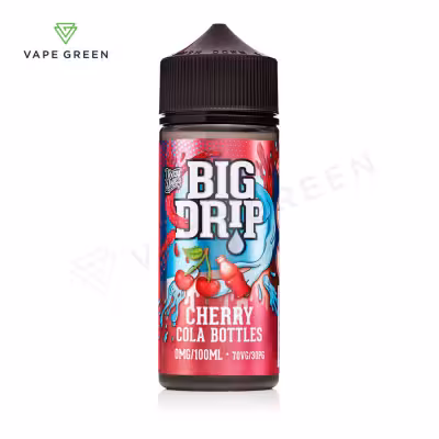 Cherry Cola Bottles Shortfill E-liquid by Big Drip 100ml