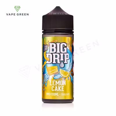 Lemon Cake Shortfill E-liquid by Big Drip 100ml