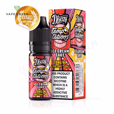 Ice Cream Cake Nic Salt E-Liquid by Doozy Temptations