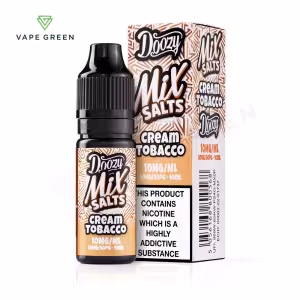 Cream Tobacco Nic Salt E-Liquid by Doozy Mix Salts