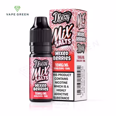 Mixed Berries Nic Salt E-Liquid by Doozy Mix Salts