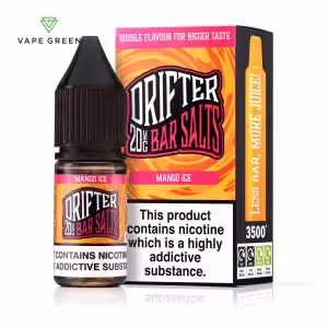 Mango Ice Nic Salt E-Liquid by Drifter Bar Salts