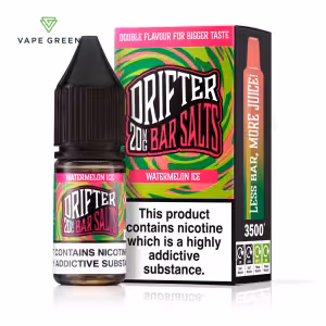 Watermelon Ice Nic Salt E-Liquid by Drifter Bar Salts