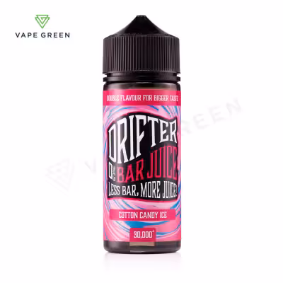 Cotton Candy Ice Shortfill E-Liquid by Drifter Bar Juice 100ml